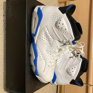 Air Jordan 6 sport blue